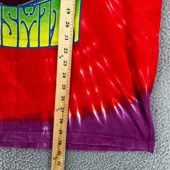 VTG Y2k  Aerosmith Girls Of Summer 2002 Tie Dyed‎ T Shirt Men XL - Picture 7 of 16